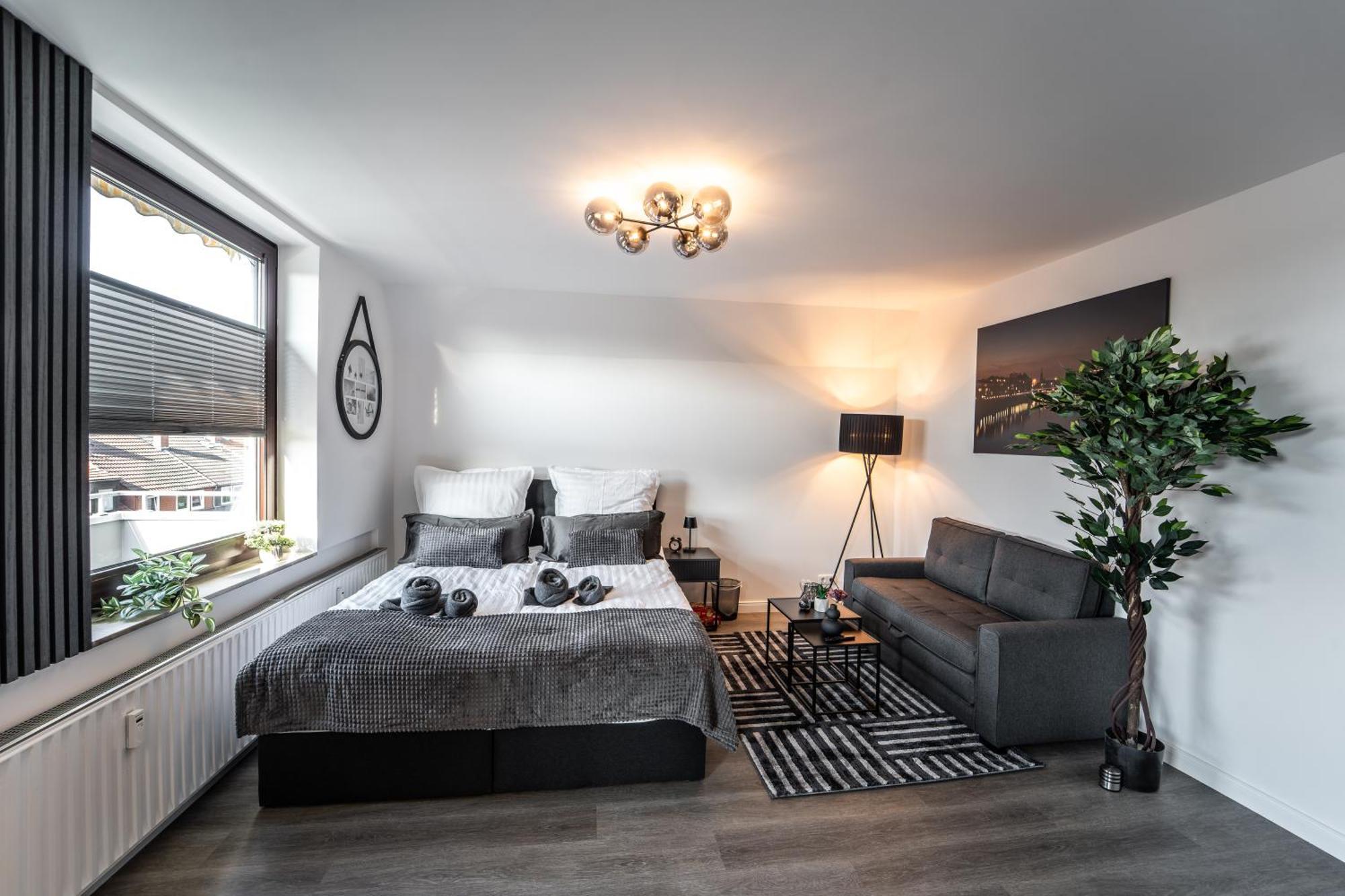 Stern Blick - Maisonette, Balkon, Zentral In Brême Extérieur photo